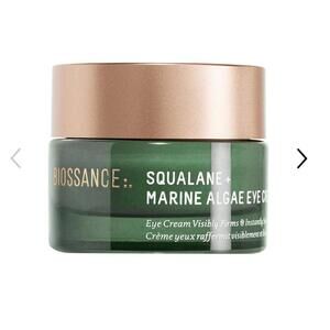 Biossance Mini Marine Algae Eye Cream + Squalane for Fine Lines & Dark Circles